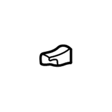 71873-AA040 Toyota Seat Adjuster Shield, Lower Driver Side Illustration 1 of 1