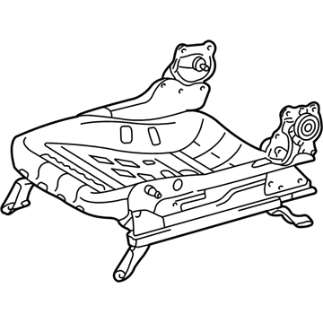 72020-AA050 Toyota Seat Adjuster, Driver Side Illustration 1 of 1