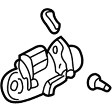 Toyota Solara Exterior Door Handle - 69210-06030-J1