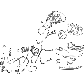Toyota Crown Signia Car Mirror - 87940-30N30