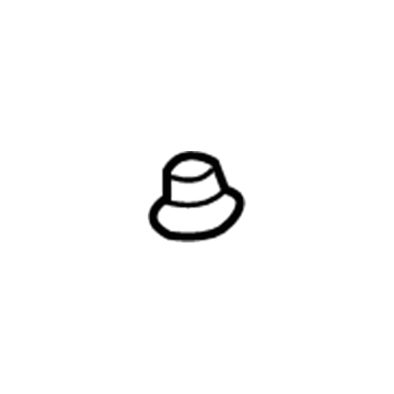 90171-12007 Toyota Ball Joint Nut, Front Illustration 1 of 1