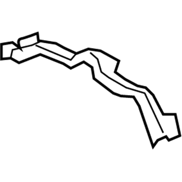 51204-0C100 Toyota Center Crossmember Illustration 1 of 1