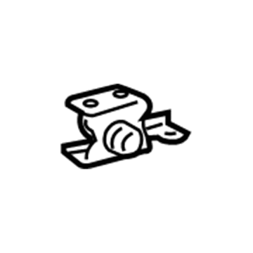 48406-0C010 Toyota Support Bracket, Driver Side Illustration 1 of 1