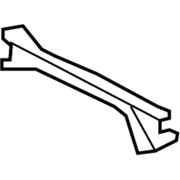 51206-0C040 Toyota Center Crossmember, Rear Illustration 1 of 1