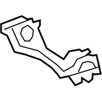 51201-0C020 Toyota Front Crossmember Illustration 1 of 1