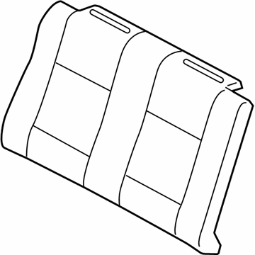 Toyota 71077-06251-A0 Seat Back Cover