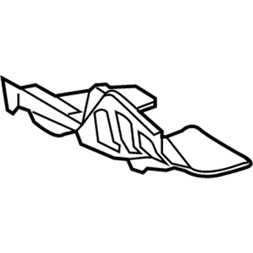 Toyota 58191-0E060 Foot Rest