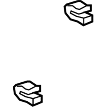 Toyota 90467-05172 Lower Trim Clip