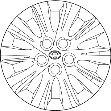 Toyota Camry Wheel Cover - 42602-06091