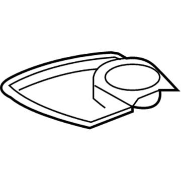 Toyota 74123-52010-B0 Ashtray Housing