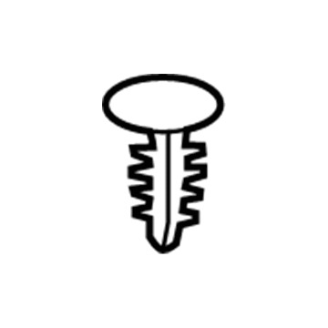 Toyota 90467-A0002-C4 Silencer Clip