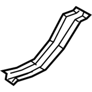 Toyota 57419-52070 Floor Crossmember Lower Reinforcement