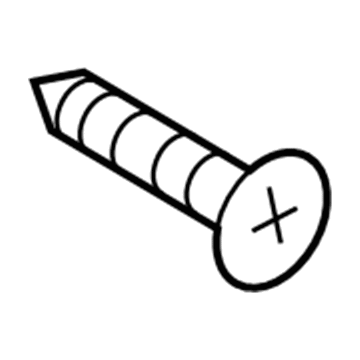 Toyota 90080-16111 Rocker Molding Screw