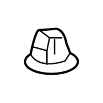 Toyota 90189-06006 Rocker Molding Grommet