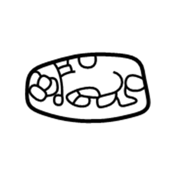 Toyota 48257-52010 Upper Spring Insulator