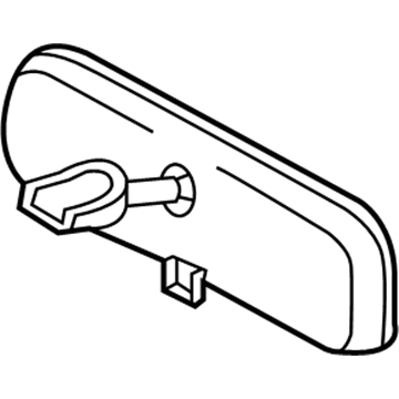 Scion 87810-52041 Mirror Inside