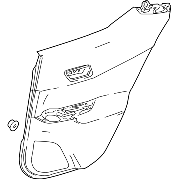 Toyota 67630-10A10-C0 Door Trim Panel