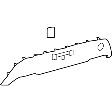 Toyota 52169-12170 Lower Cover