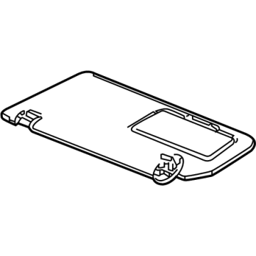 Toyota 74320-0C490-B0 Sunvisor