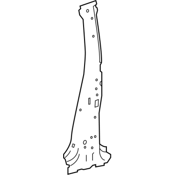 Toyota 61301-42901 Center Pillar Reinforcement