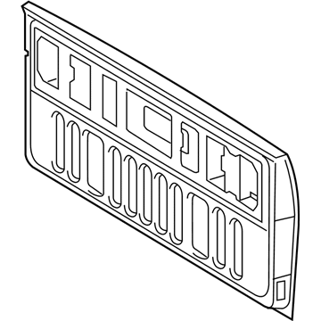 65700-0C072 Toyota Tail Gate Illustration 1 of 1