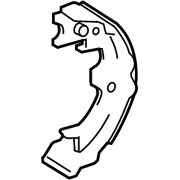 Toyota Parking Brake Shoes - 46540-48010