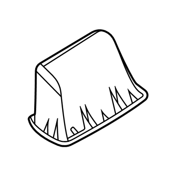 74811-WB001 Toyota Pull Pocket Illustration 1 of 1