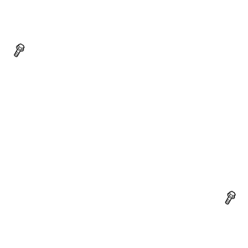 Toyota 90080-10342 Upper Support Bolt