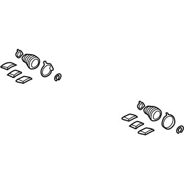 Toyota 04438-08010 Inner Boot