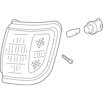 Toyota Tacoma Side Marker Light - 81620-04060