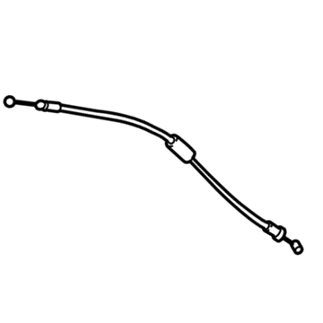 Toyota Corolla Door Latch Cable - 69710-02150