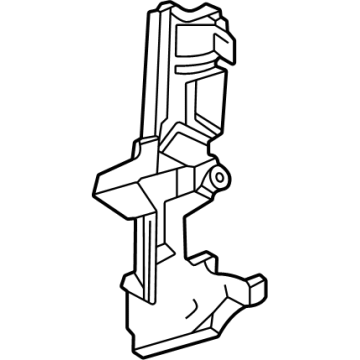 Toyota 16593-25460 Side Air Baffle