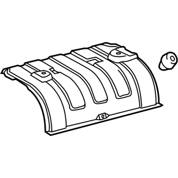 Toyota 58327-06060 Rear Insulator