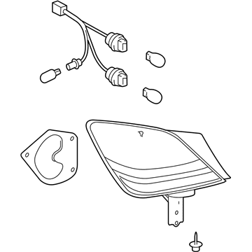 Toyota 81550-AC090 Tail Lamp Assembly