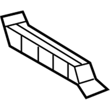 57052-0C010 Toyota Front Crossmember, Driver Side Illustration 1 of 1