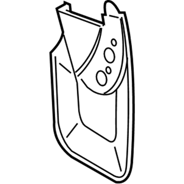 Toyota Tundra Mud Flaps - 76626-0C060