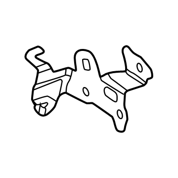 86719-06130 Toyota Mount Bracket, Passenger Side Illustration 1 of 1