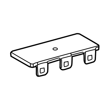 86742-06020 Toyota Battery Cover Illustration 1 of 1