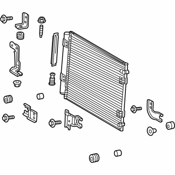 Toyota 884A0-35010 Condenser Assembly