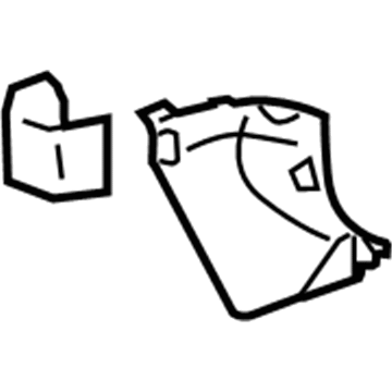 Toyota 62112-52300-C0 Cowl Trim