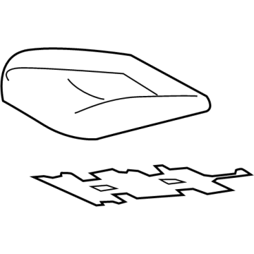Toyota 71071-48F91-B0 Cushion Cover