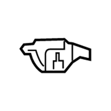 Toyota 57105-12160 Inner Rail Bracket