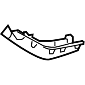 Toyota 57033-12010 Lower Rail Reinforcement