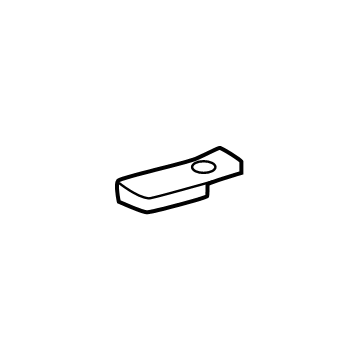 52521-0E040 Toyota Grille Bracket Upper Retainer Illustration 1 of 1