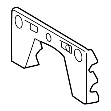 Toyota 52114-0E240 License Bracket