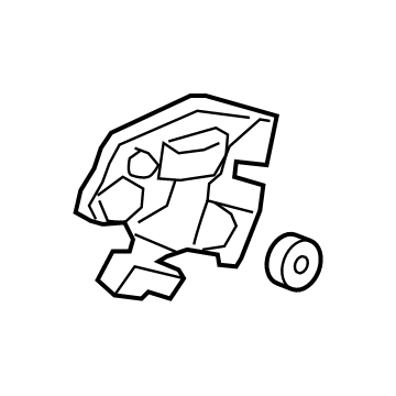 Toyota 69050-06100 Lock Assembly