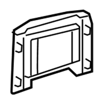 Toyota 58818-0C020-C0 Front Cover