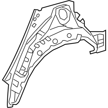 Toyota 61631-10100 Outer Wheelhouse
