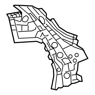 Toyota 61731-1C240 Front Pillar