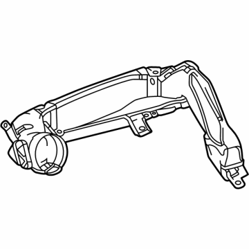 Toyota 55843-60280 Side Duct